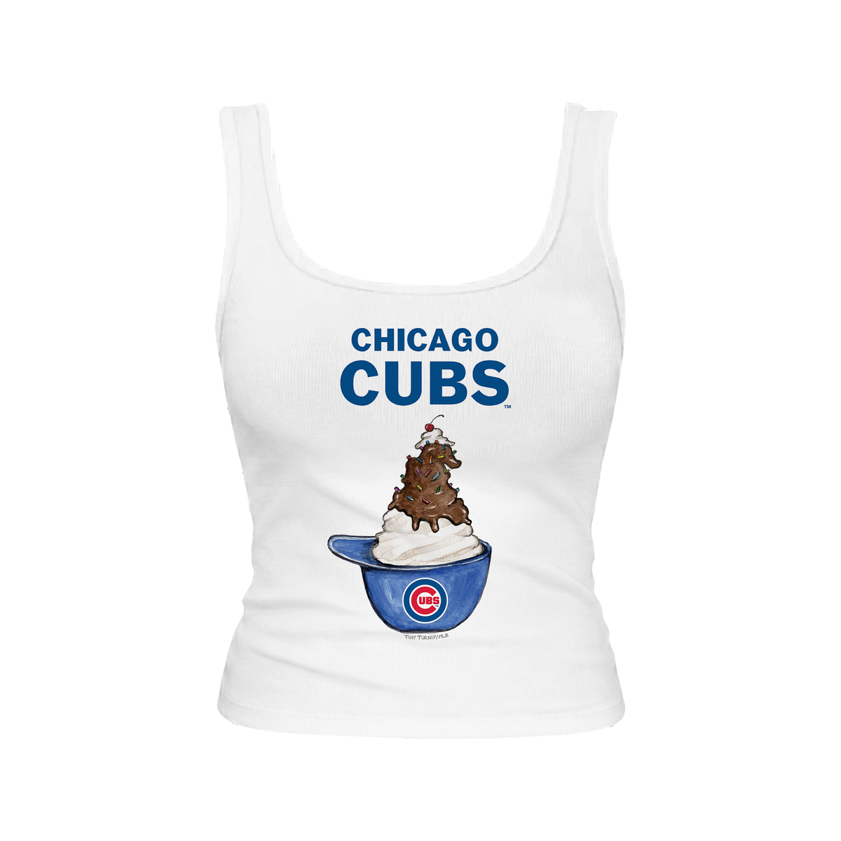 Chicago Cubs Sundae Helmet Emmy Tank