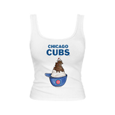 Chicago Cubs Sundae Helmet Emmy Tank