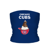 Chicago Cubs Sundae Helmet Tube Top - Tiny Turnip