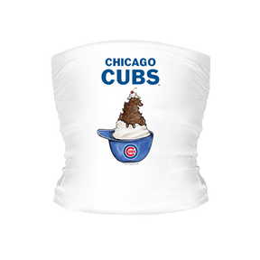 Chicago Cubs Sundae Helmet Tube Top - Tiny Turnip