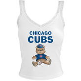 Chicago Cubs Teddy Lace Tank