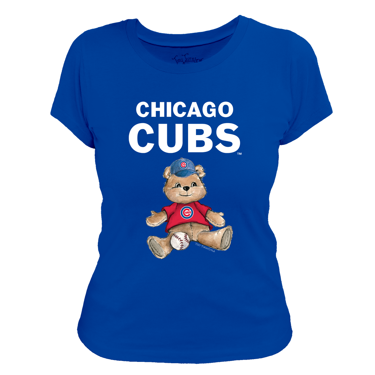 Chicago Cubs Boy Teddy Women's Tee Shirt