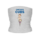 Chicago Cubs Triple Scoop Tube Top