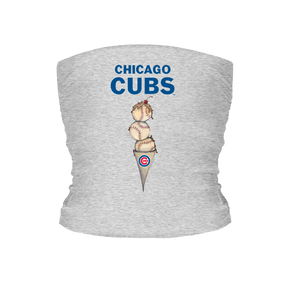 Chicago Cubs Triple Scoop Tube Top