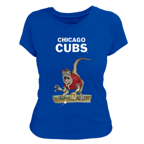 Chicago Cubs Velociraptor Tee Shirt