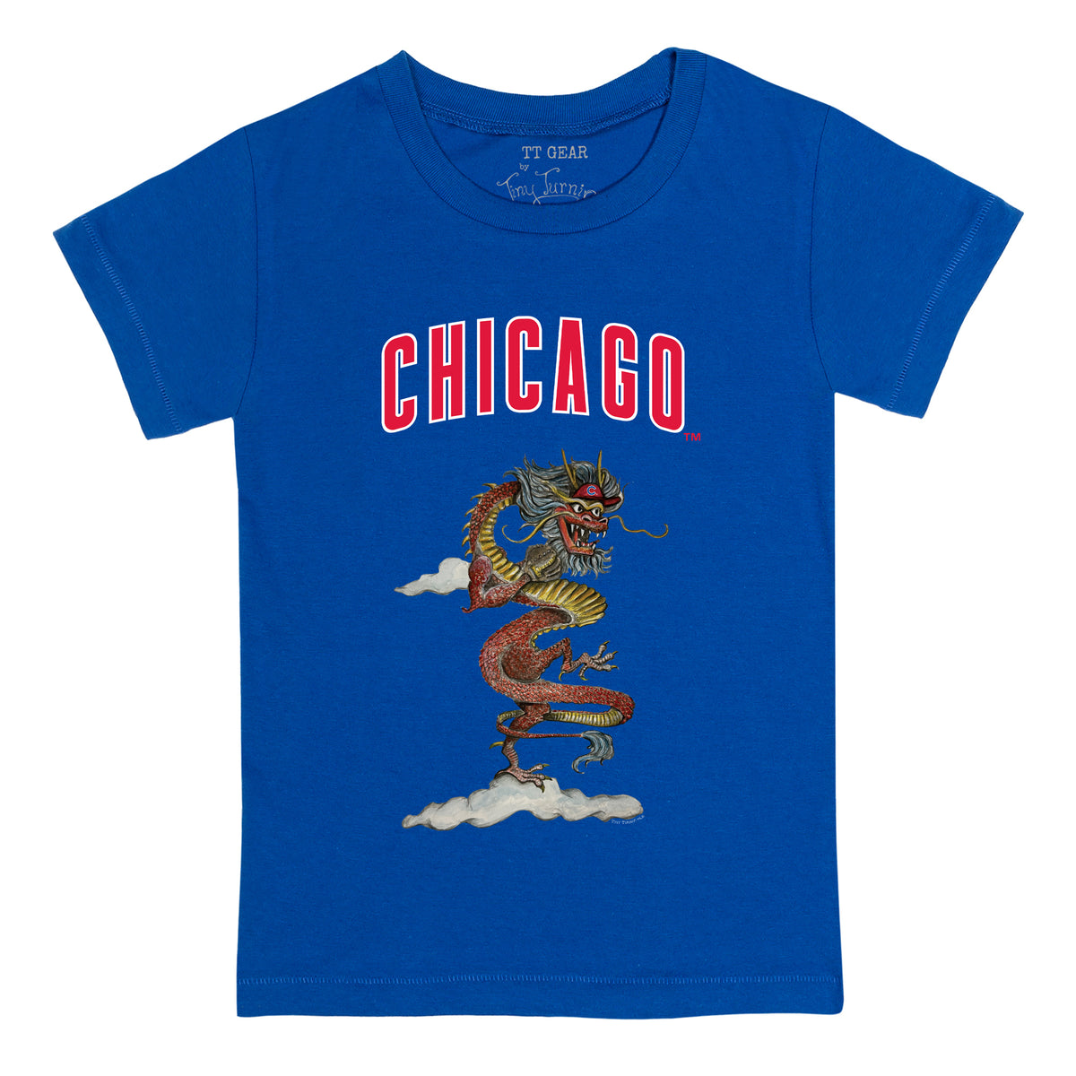 Chicago Cubs 2024 Year of the Dragon Tee Shirt