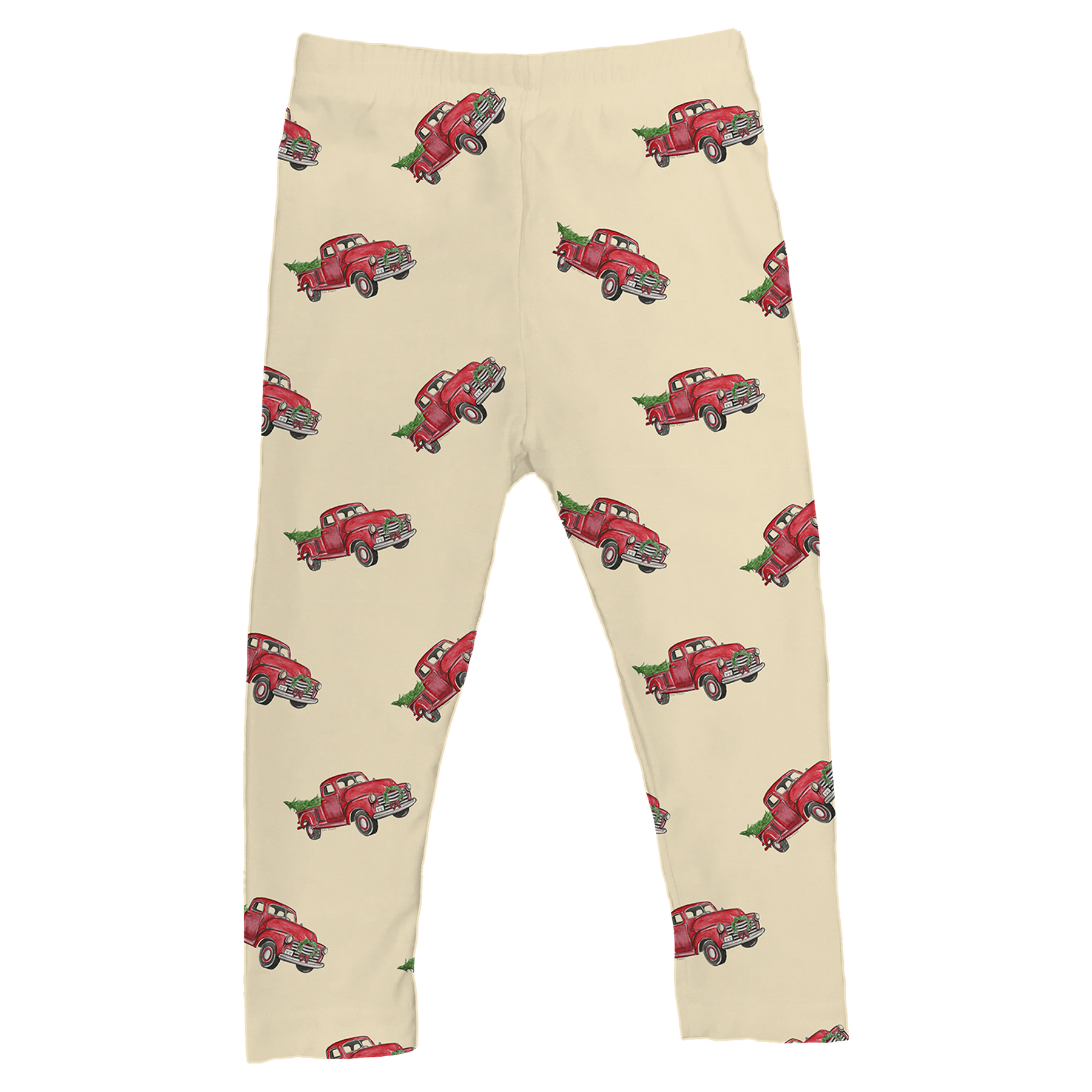 Vintage Christmas Truck Kid's Leggings