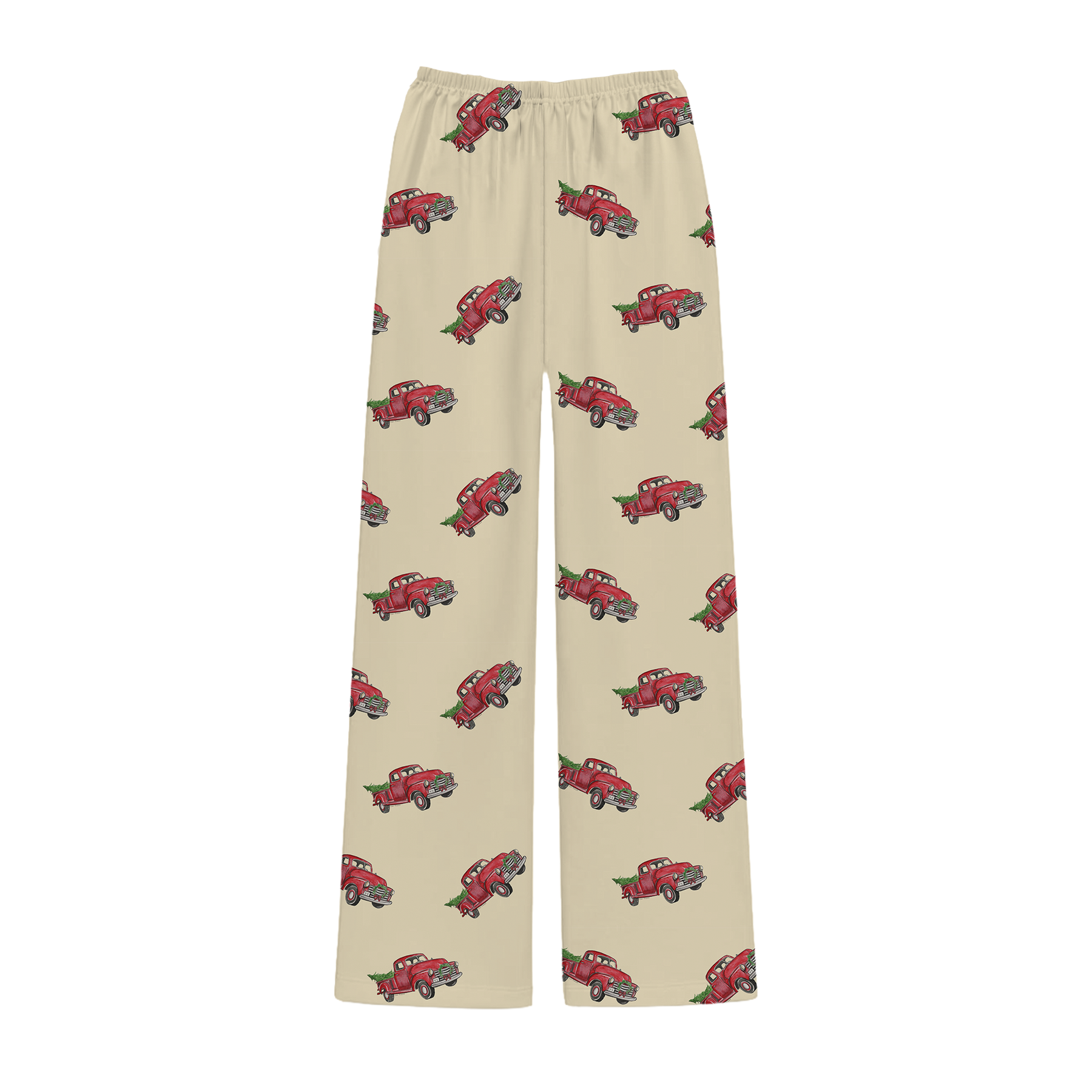 Vintage Christmas Truck Pajama Pants