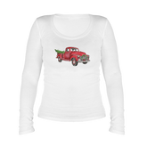Vintage Christmas Truck Legend Long Sleeve