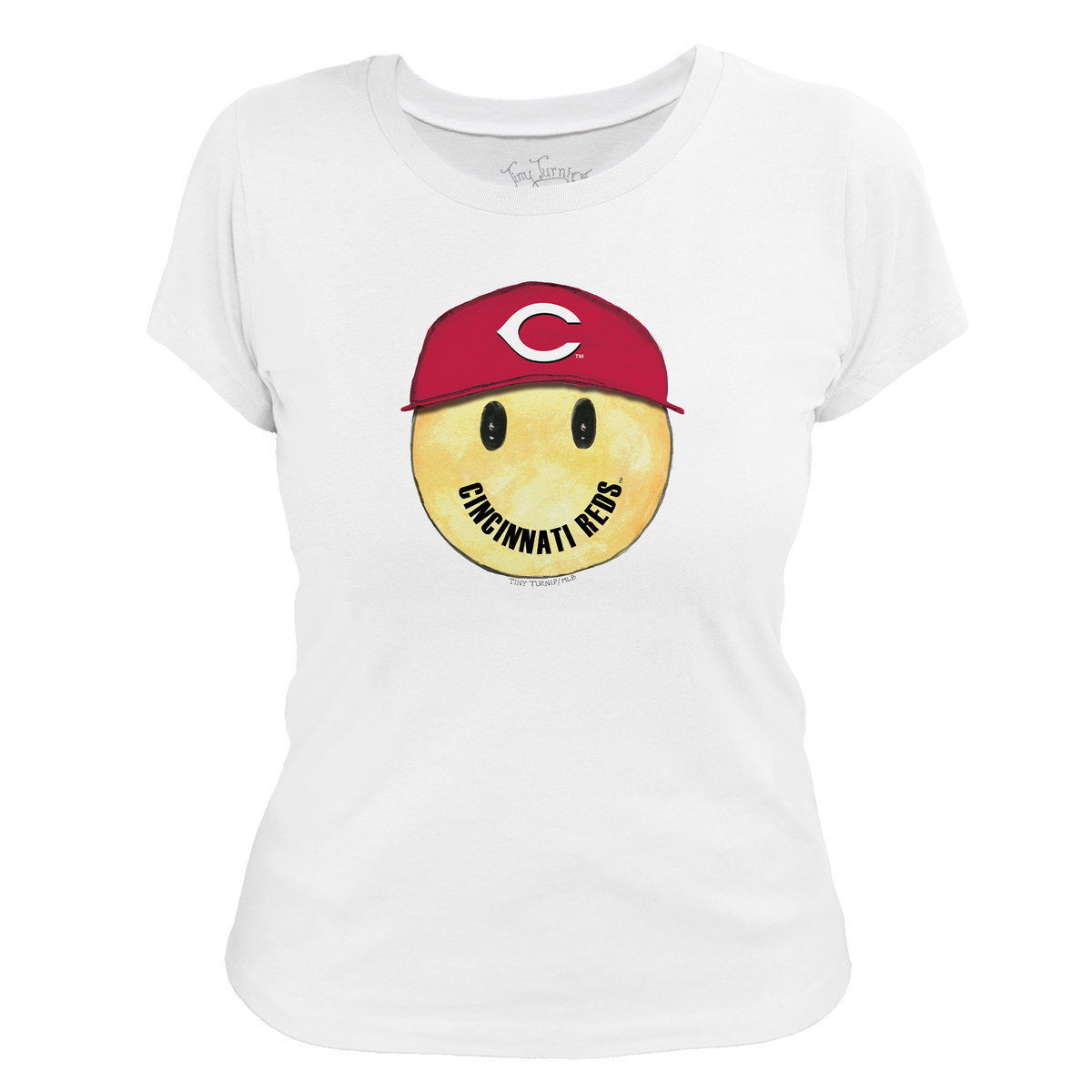 Cincinnati Reds Smiley Tee Shirt