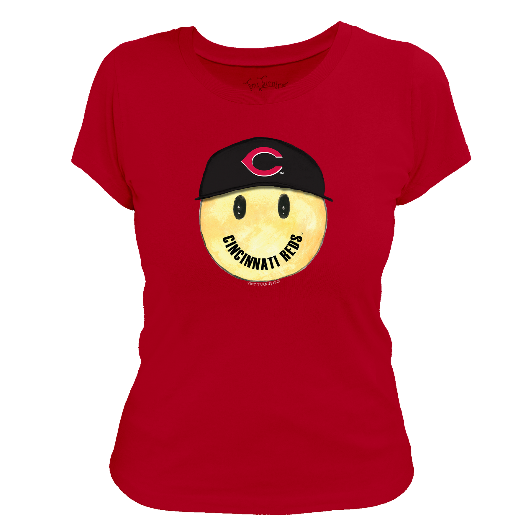 Cincinnati Reds Smiley Tee Shirt