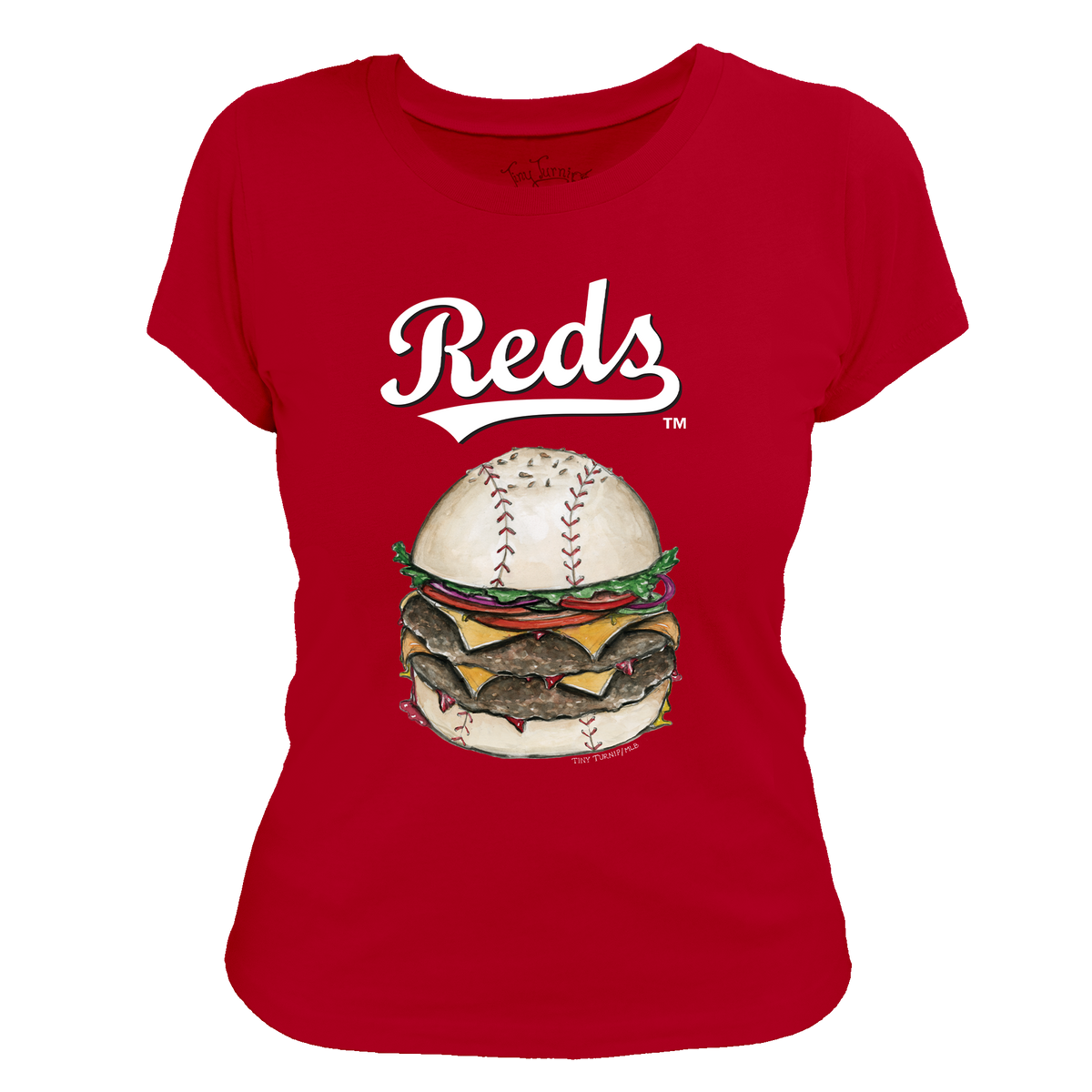 Cincinnati Reds Burger Tee Shirt