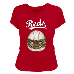 Cincinnati Reds Burger Tee Shirt