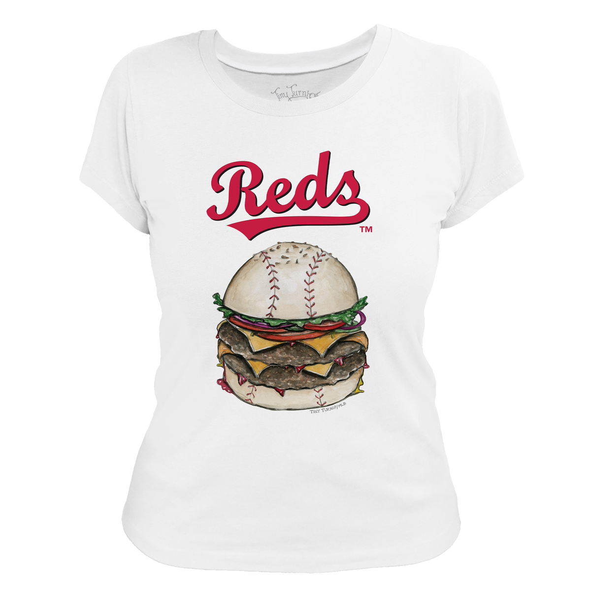Cincinnati Reds Burger Tee Shirt