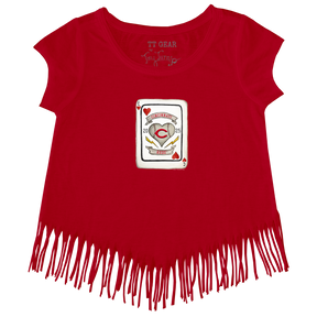 Cincinnati Reds Card Fringe Tee