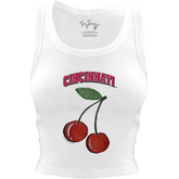 Cincinnati Reds Cherry Crop Tank