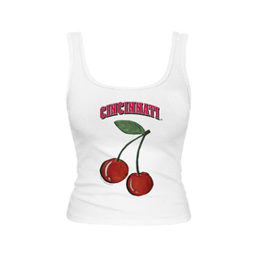 Cincinnati Reds Cherry Emmy Tank