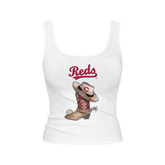 Cincinnati Reds Cowboy Boot Emmy Tank