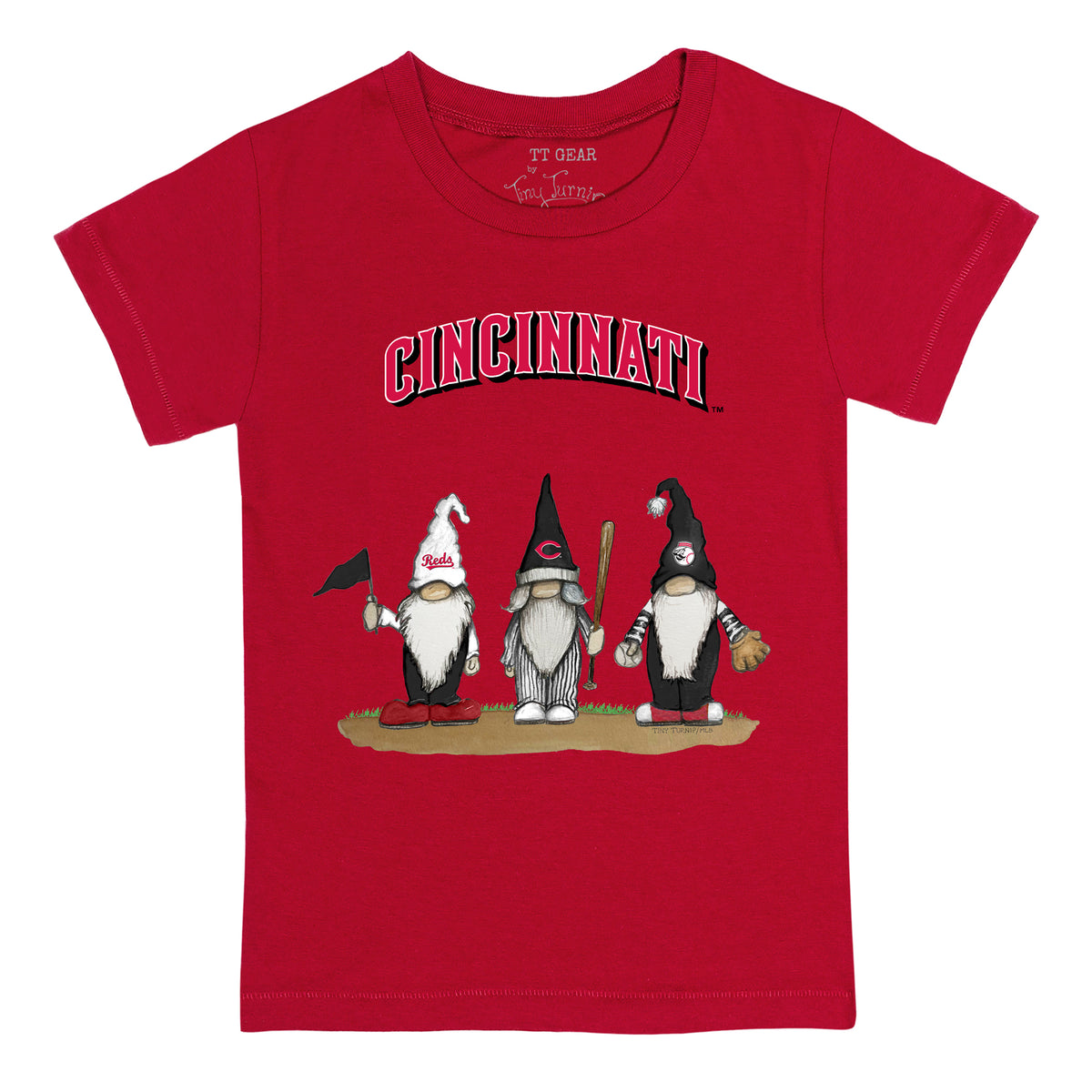 Cincinnati Reds Gnomes Tee Shirt
