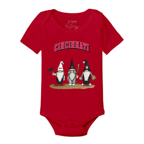 Cincinnati Reds Gnomes Short Sleeve Snapper