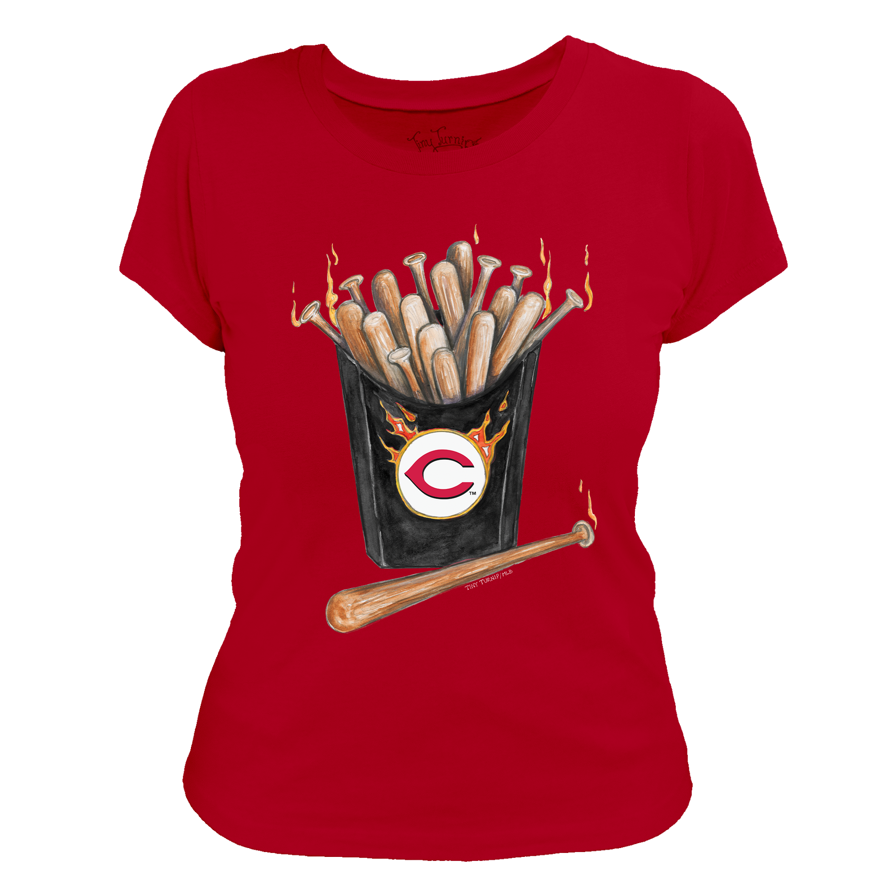Cincinnati Reds Hot Bats Tee Shirt