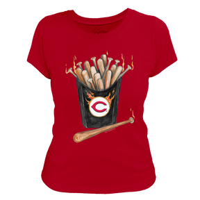 Cincinnati Reds Hot Bats Tee Shirt