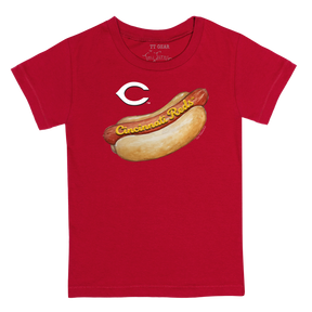 Cincinnati Reds Hot Dog Kid's Tee Shirt
