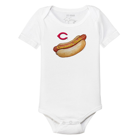Cincinnati Reds Hot Dog Short Sleeve Snapper