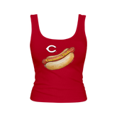 Cincinnati Reds Hot Dog Emmy Tank