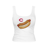 Cincinnati Reds Hot Dog Emmy Tank