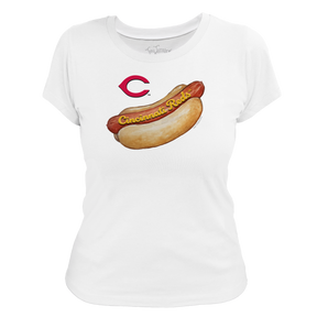Cincinnati Reds Hot Dog Women's Tee Shirt