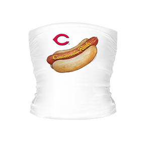 Cincinnati Reds Hot Dog Tube Top