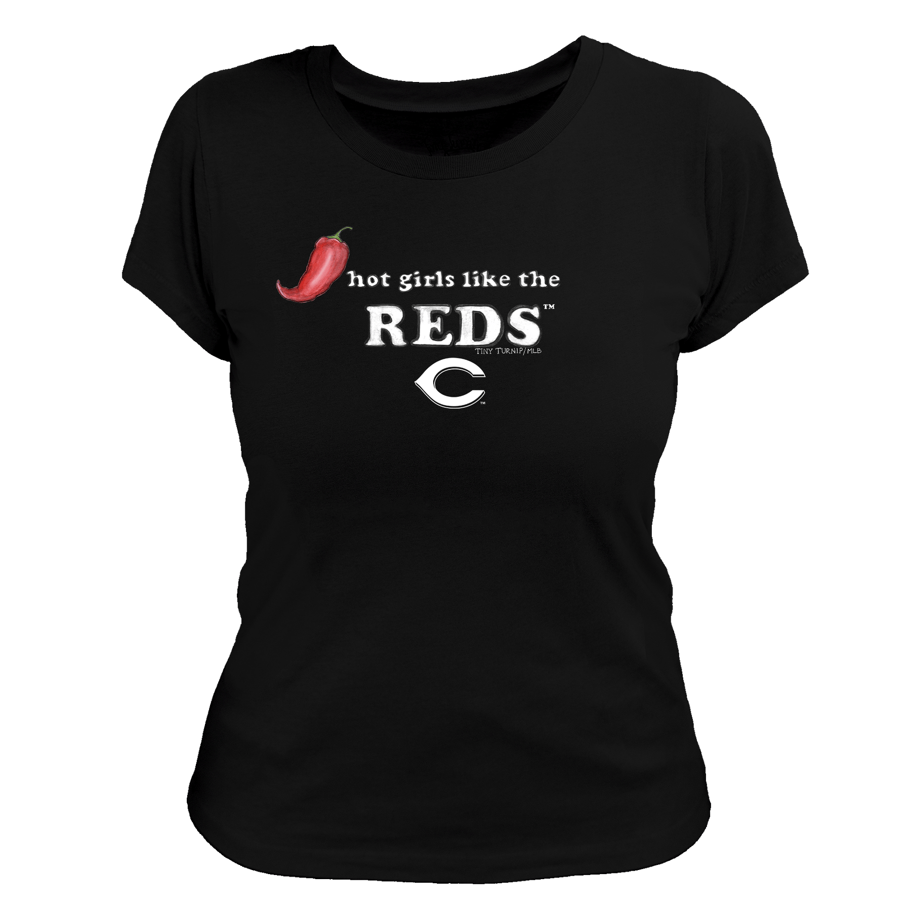 Cincinnati Reds Hot Girls Women's Tee Shirt