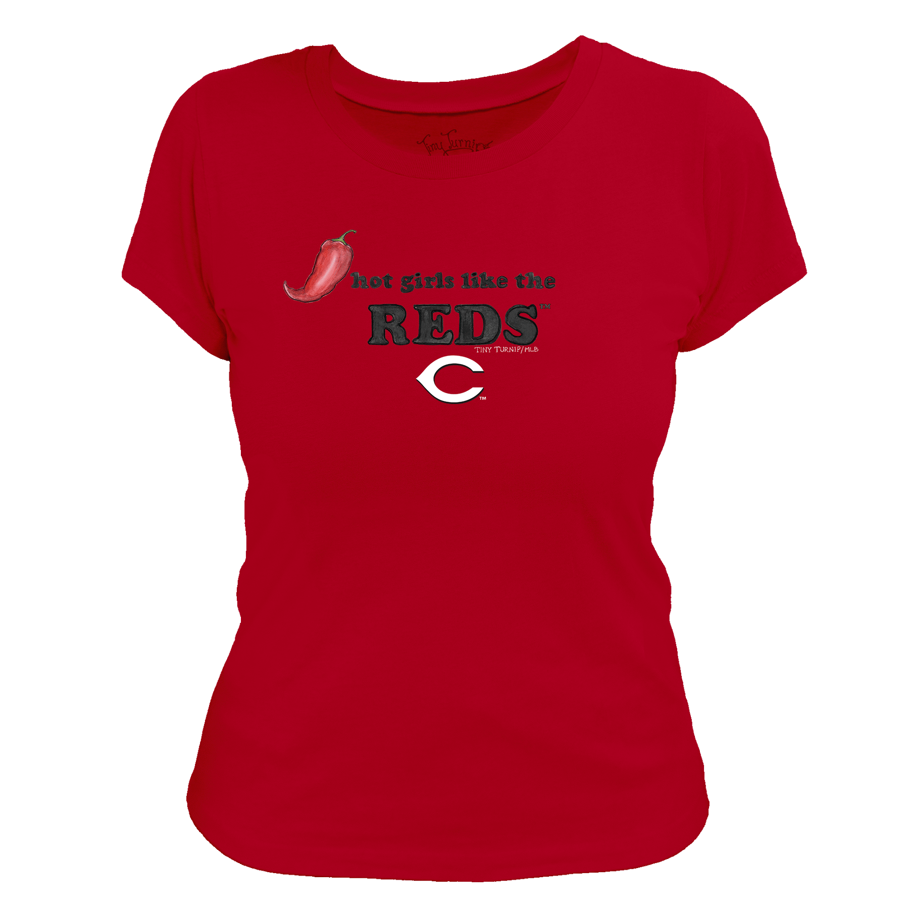 Cincinnati Reds Hot Girls Women's Tee Shirt