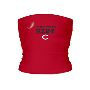 Cincinnati Reds Hot Girls Tube Top
