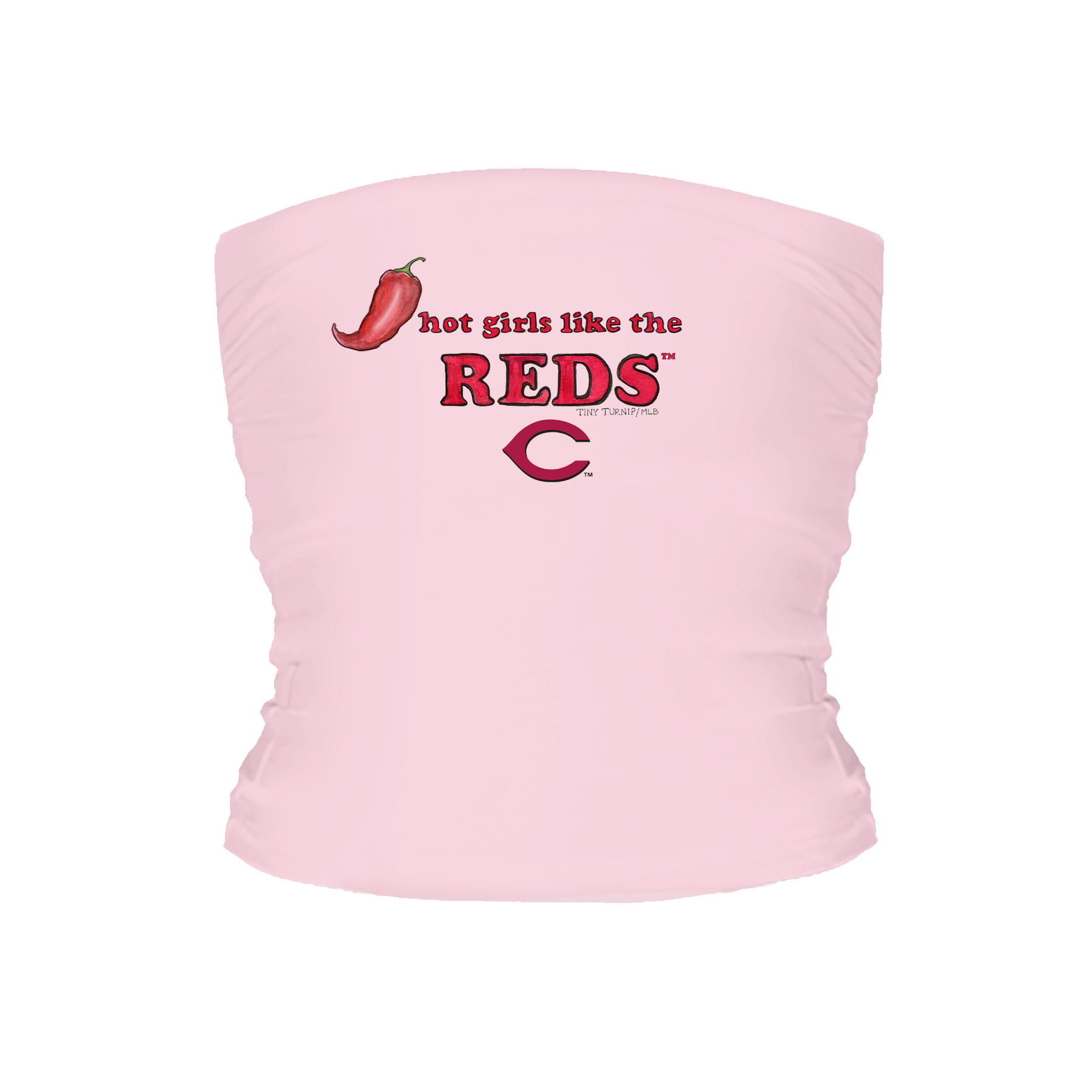 Cincinnati Reds Hot Girls Tube Top