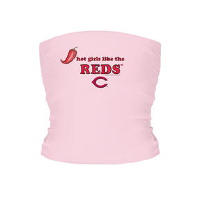 Cincinnati Reds Hot Girls Tube Top