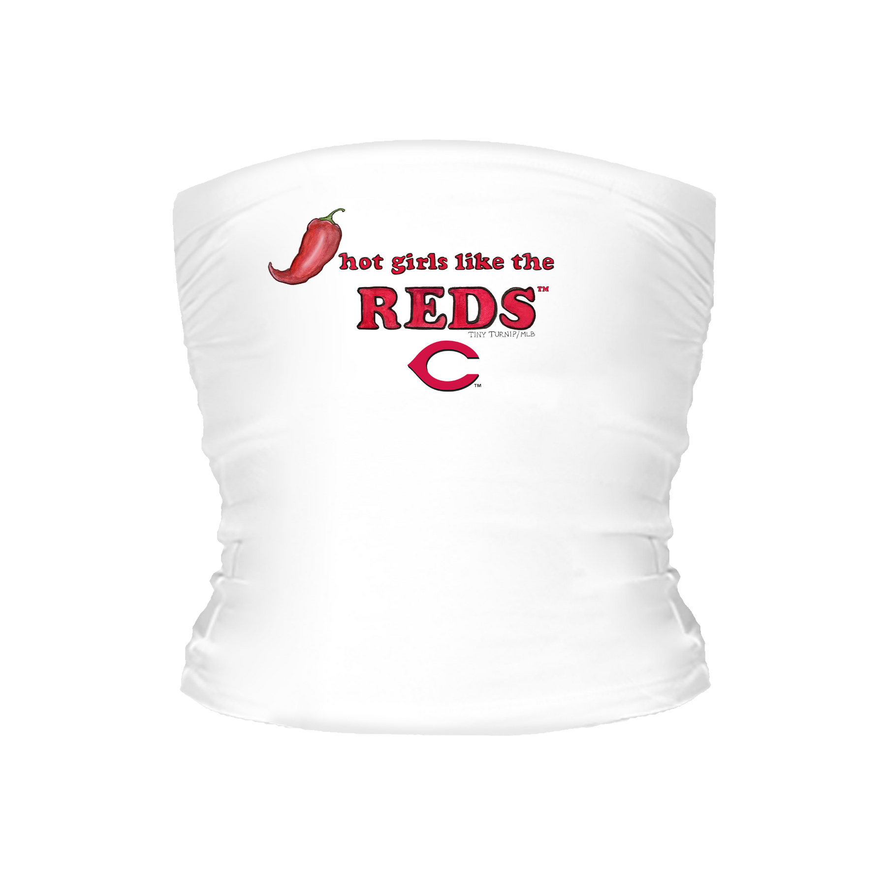 Cincinnati Reds Hot Girls Tube Top