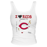 I Heart Reds Tank - Tiny Turnip