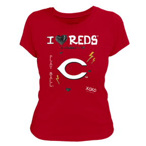 Cincinnati Reds Women's Tee Shirt - Tiny Turnip