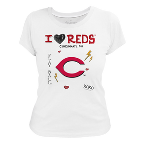Cincinnati Reds Women's Tee Shirt - Tiny Turnip