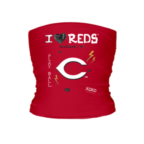 I Heart Reds Tube Top - Tiny Turnip