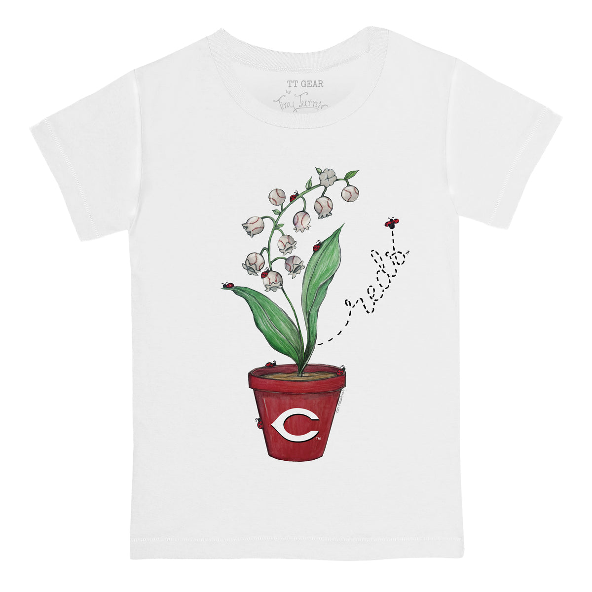 Cincinnati Reds Ladybug Tee Shirt