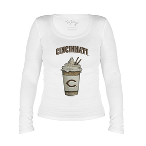 Cincinnati Reds Latte Legend Long Sleeve