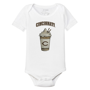 Cincinnati Reds Latte Short Sleeve Snapper