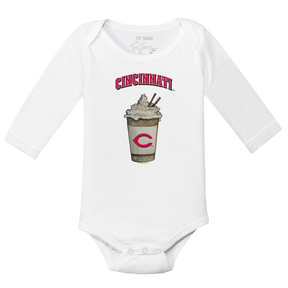 Cincinnati Reds Latte Long Sleeve Snapper