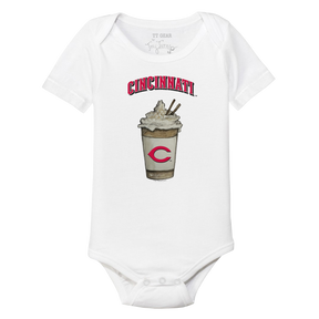 Cincinnati Reds Latte Short Sleeve Snapper