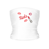 Cincinnati Reds Lipstick Tube Top - Tiny Turnip