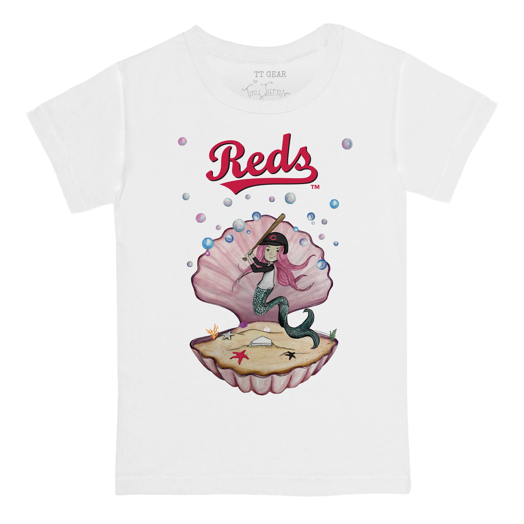 Cincinnati Reds Mermaid Tee Shirt