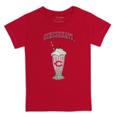 Cincinnati Reds Milkshake Kid's Tee Shirt